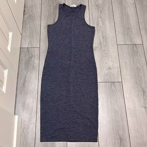 Forever 21 MIDI high neck dress